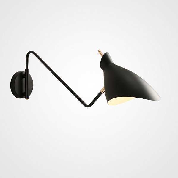 Настенный светильник HANNOVER L48 Black by ImperiumLoft