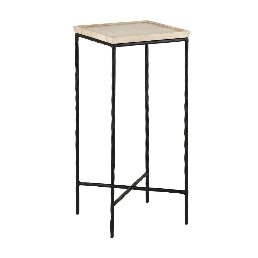 Приставной столик Currey & Company Boyles Travertine 4000-0135