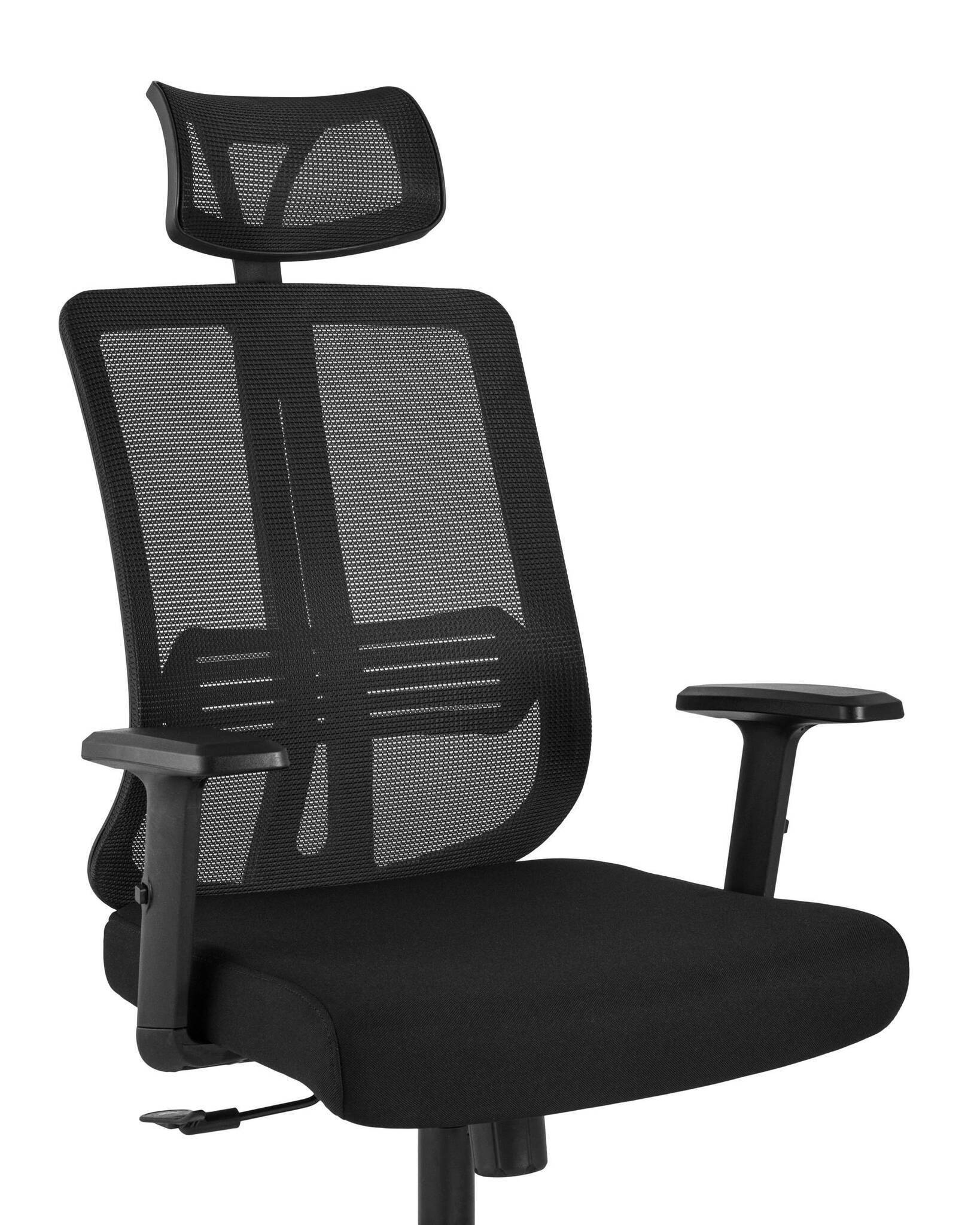Кресло руководителяs Post черное TopChairs