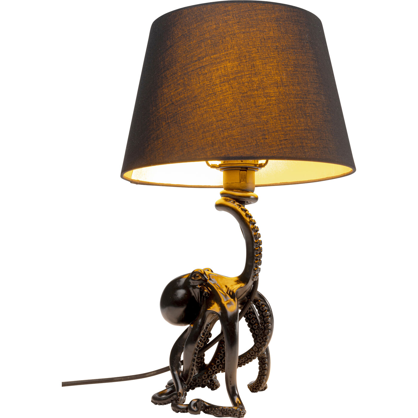 Светильник настольный Octopus Black 47cm KARE 58077