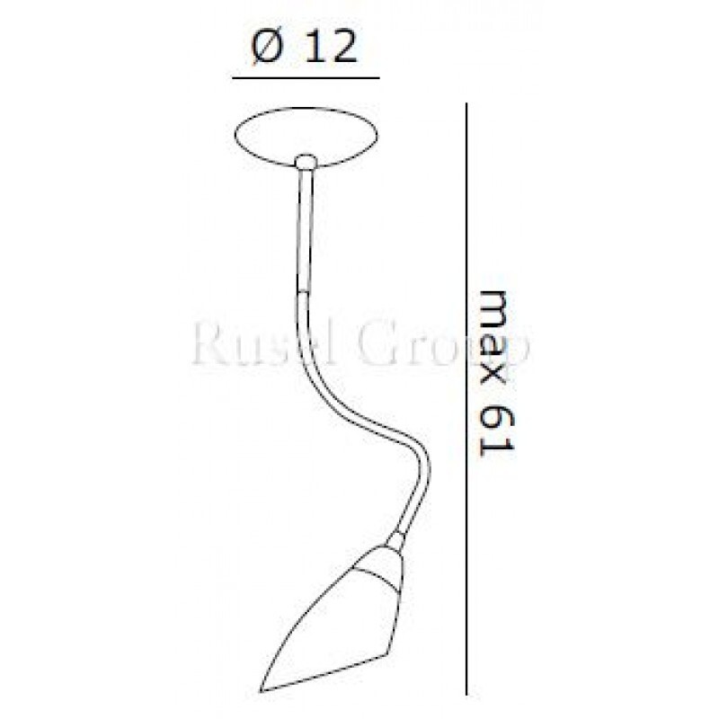 Потолочный светильник de MAJO POLI PO F
