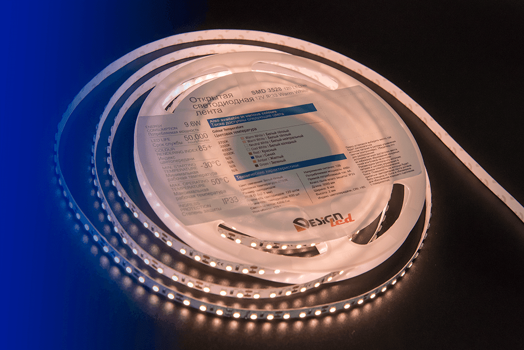 Лента светодиодная DesignLed DSG3120-12-WW-33