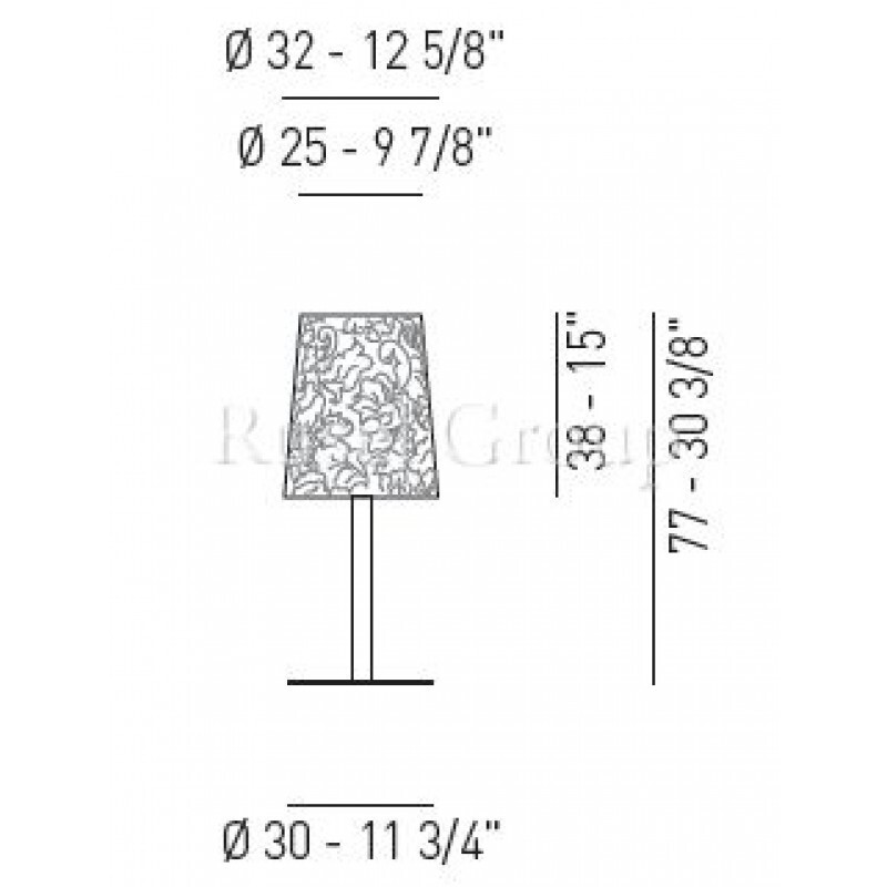 Настольная лампа Axo Light DAMASCO LT 32