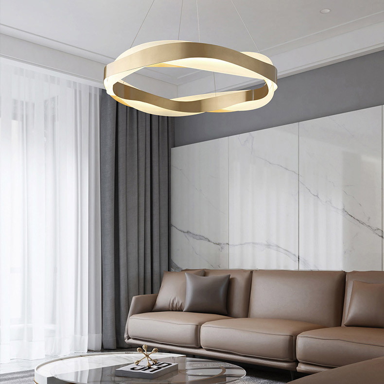 Подвесная люстра MALIKA D65 Brass by ImperiumLoft