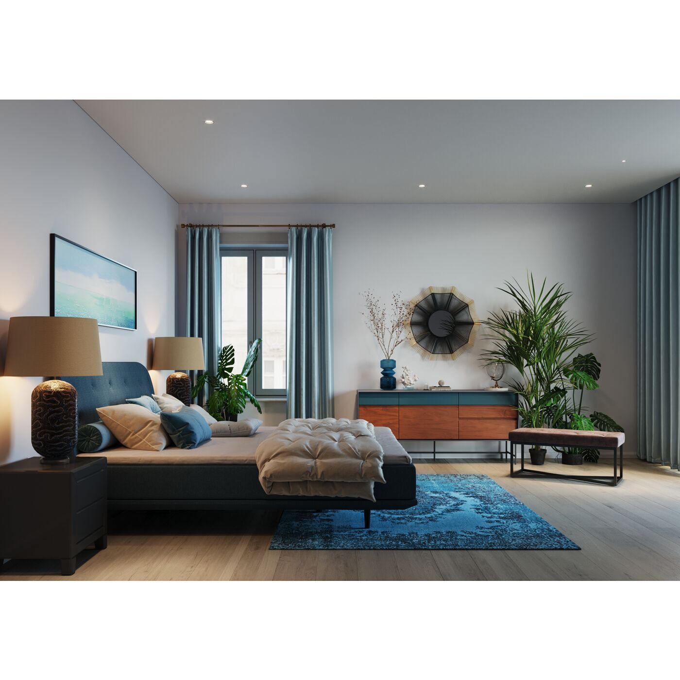 Тумба прикроватная KARE Luxury 85391