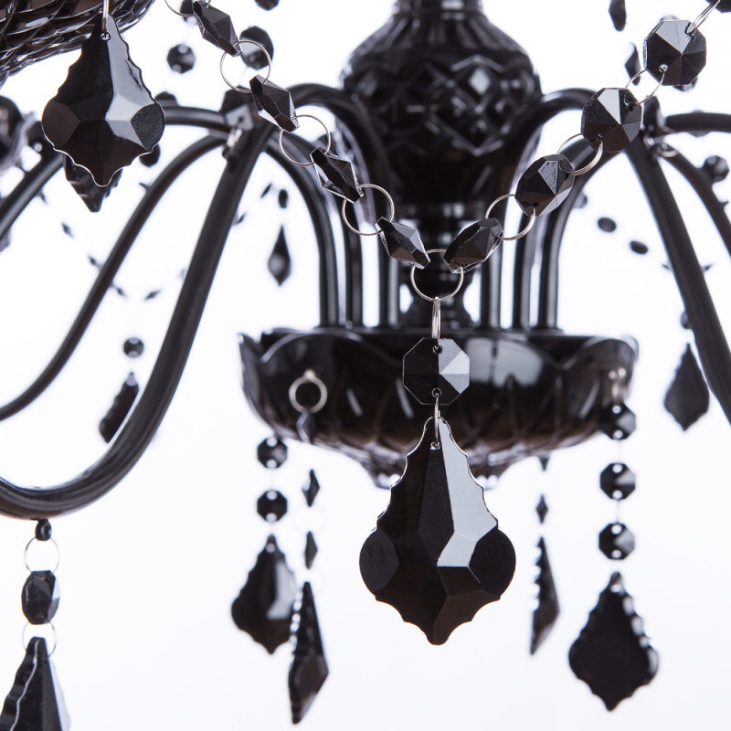 Подвесная люстра Arte Lamp A8918LM-7BK