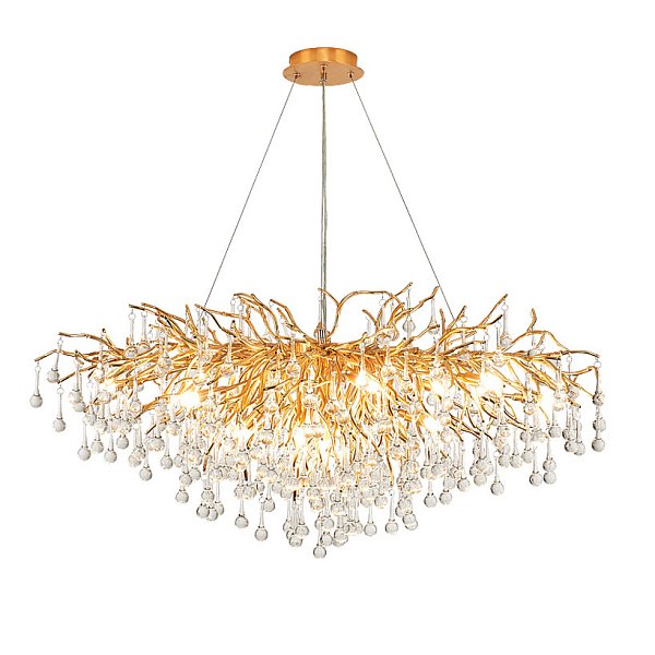 Люстра Droplet Chandelier oval L120 by ImperiumLoft