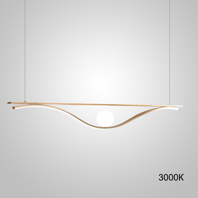 Подвесной светильник PEARLY L150 3000К by ImperiumLoft