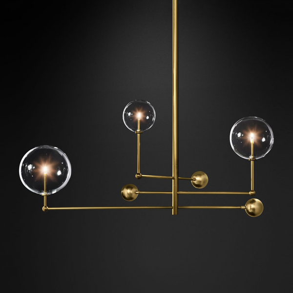 Подвесной светильник ImperiumLoft Globe Mobile 3 brass KG0835P-3 brass by ImperiumLoft