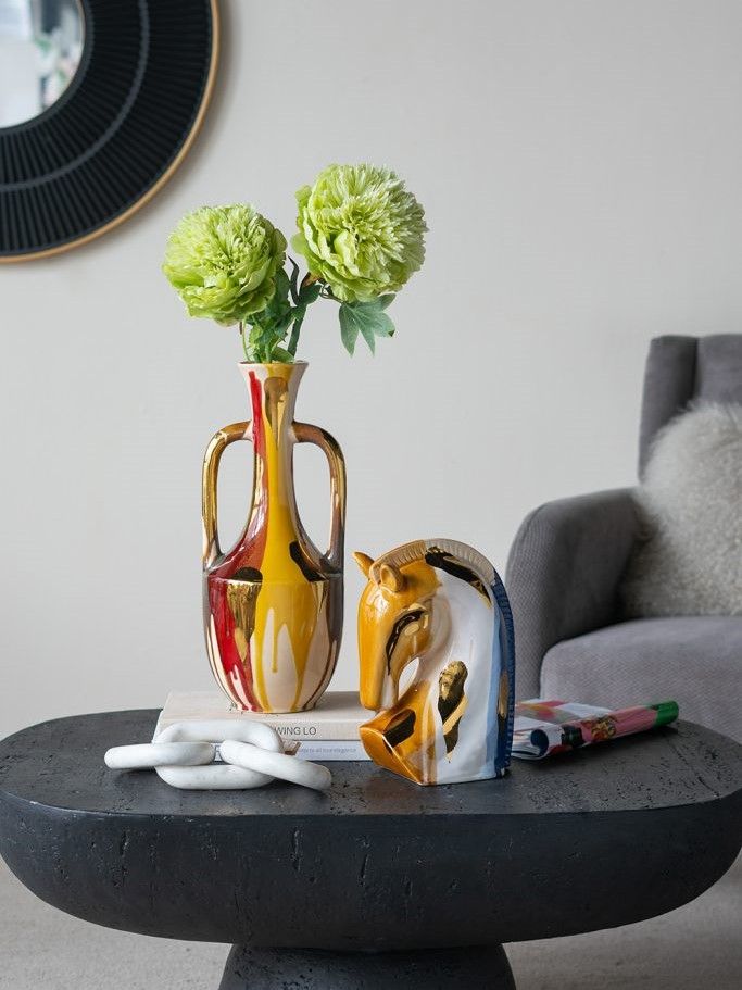 Декор настольный Голова лошади Glasar A61204