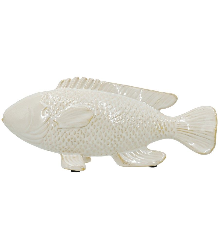 Декор настольный Рыба Glasar C6112