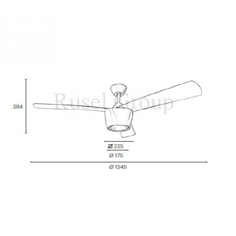 Потолочный вентилятор Leds C4 CEOS