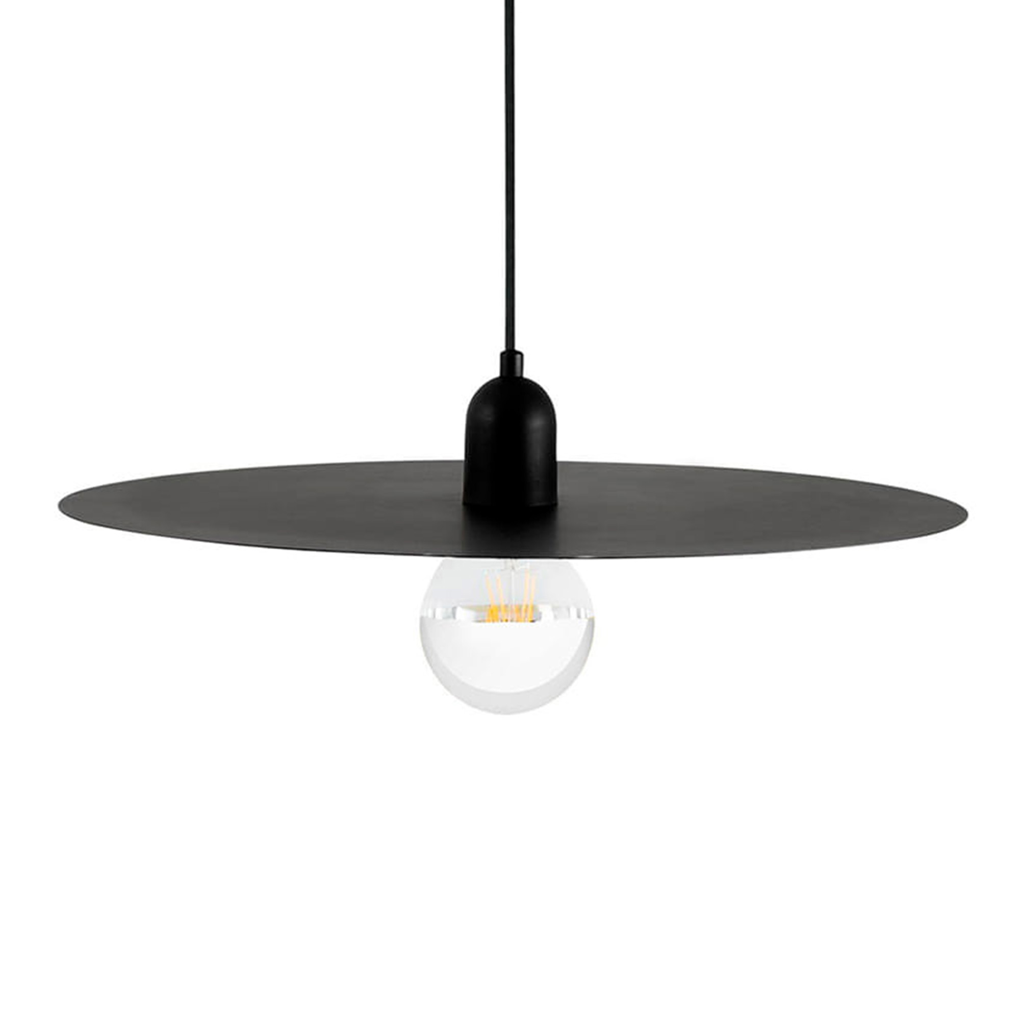 Люстра Plat  черная Faro