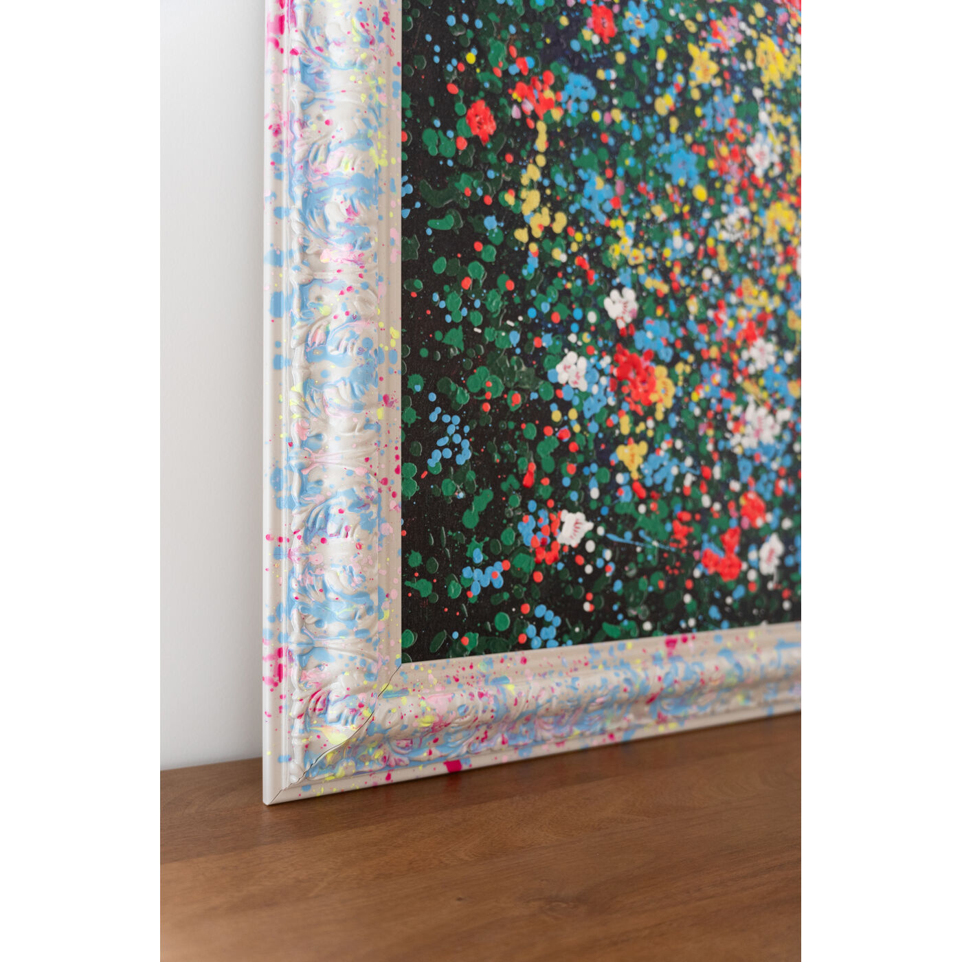 Картина в раме Floating Flower Market 150x100cm KARE 57726
