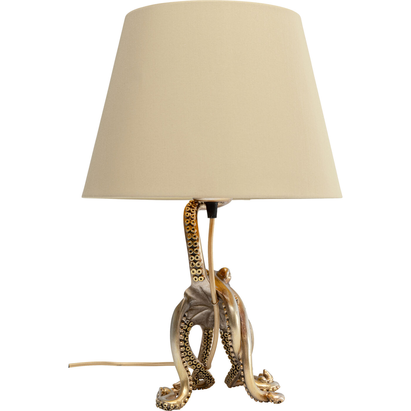 Светильник настольный Octopus Gold 44cm KARE 58076