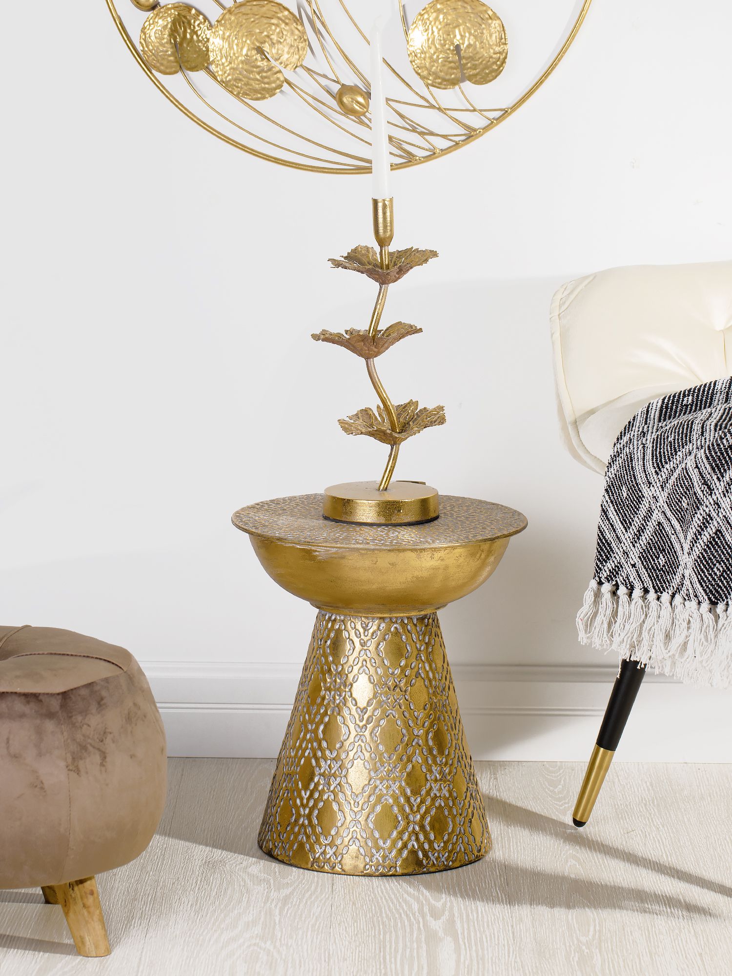 Столик интерьерный Алжир Glasar 57-043