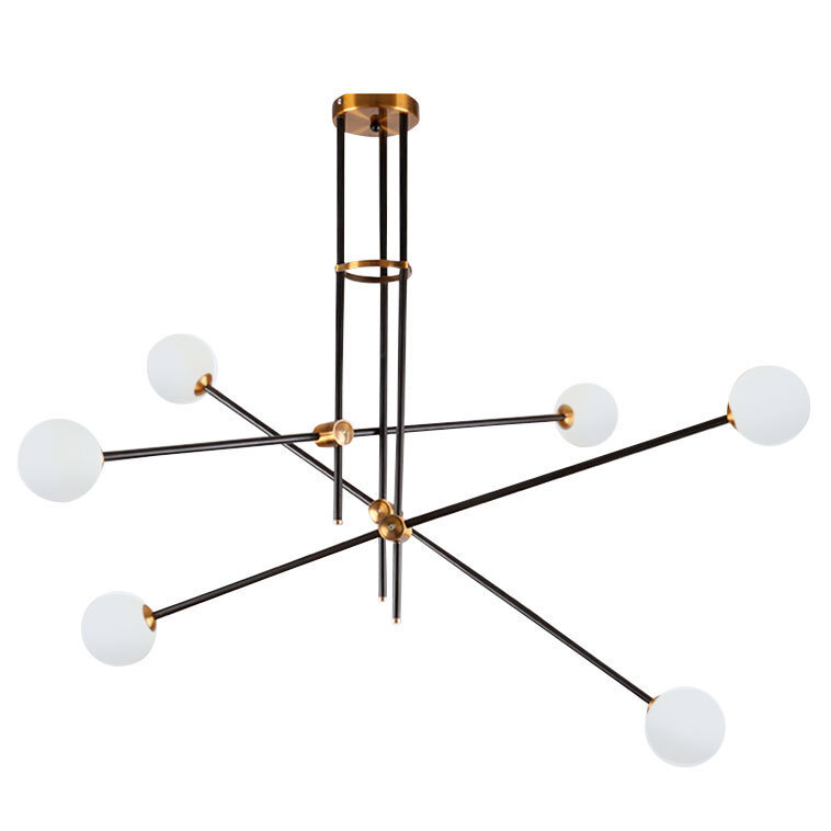 Люстра  Delight Collection Bistro Globe 6