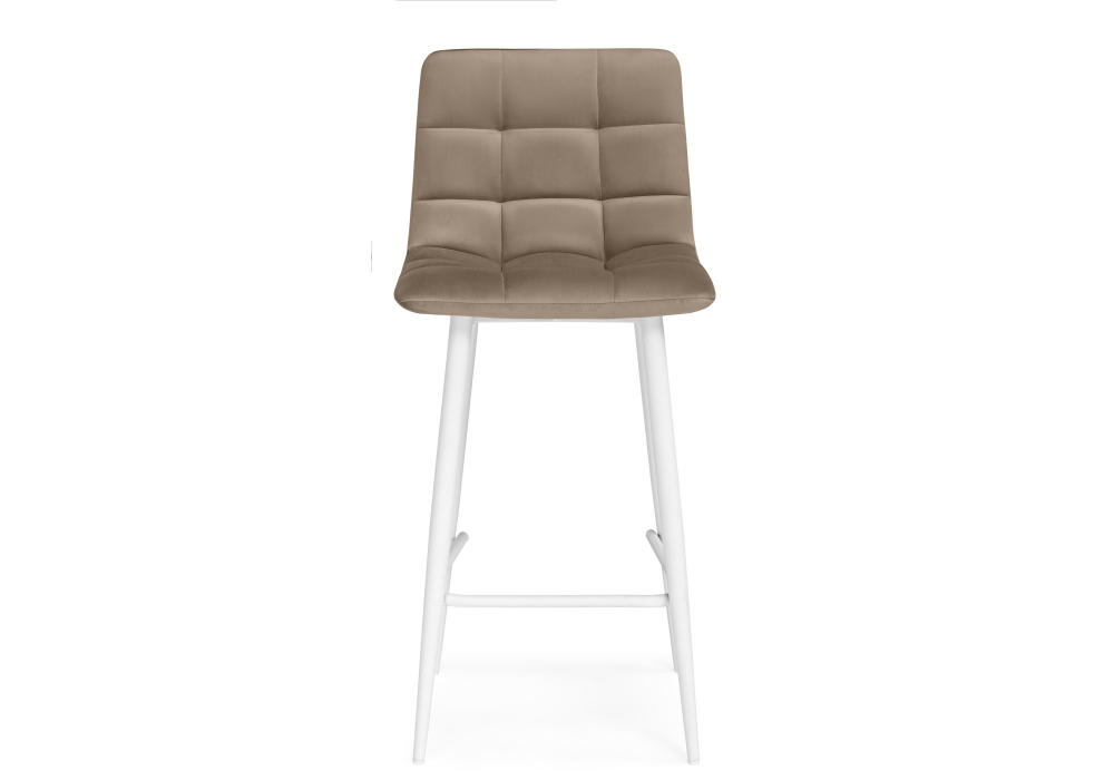 Барный стул Woodville Чилли К бежевый / белый 502078