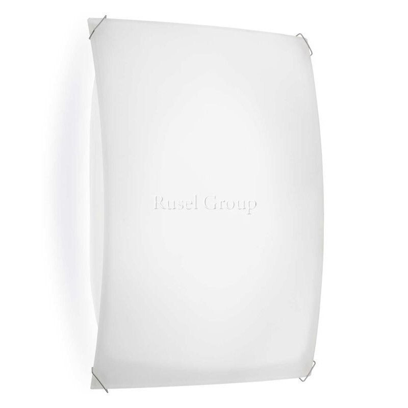 Настенно-потолочный светильник Vibia Quadra ice 1128