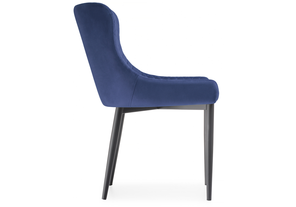 Стул Woodville Teo dark blue / black 15030