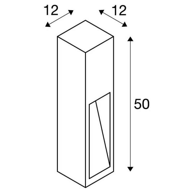 Столб уличный SLV 233447