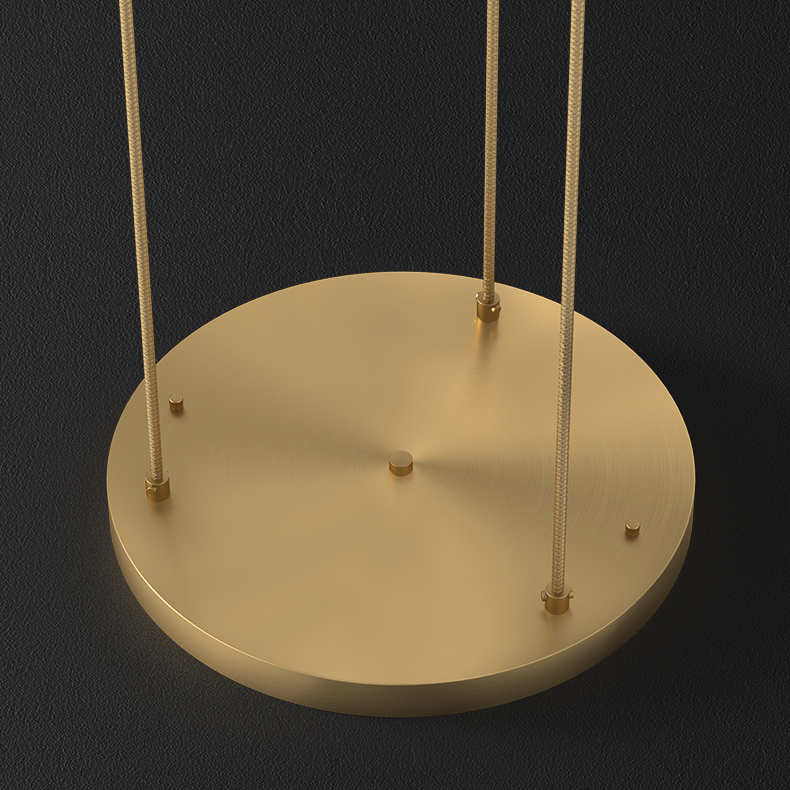 Подвесной светильник SOCRATES COMBO D30 L6 Brass by ImperiumLoft