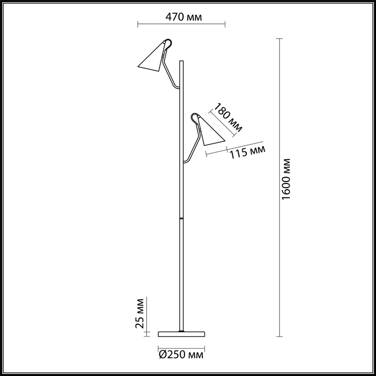 Торшер LAMBA FL by ImperiumLoft