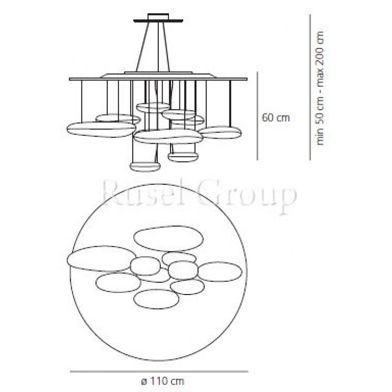 Подвесной светильник Artemide MERCURY SOSPENSIONE