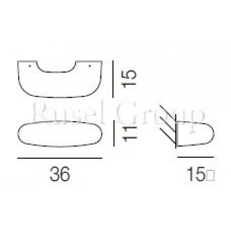 Настенный светильник Vistosi DOS AP P