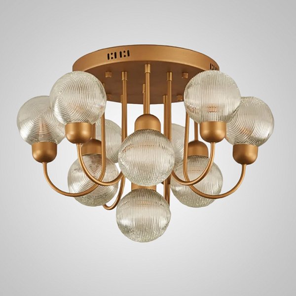 Люстра на штанге DUM L10 Transparent by ImperiumLoft