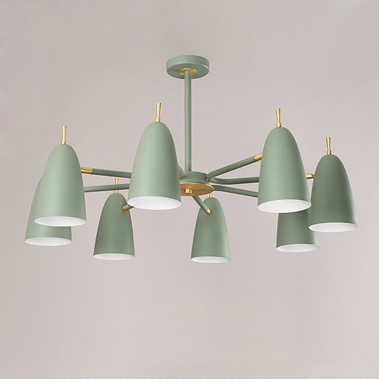 Люстра на штанге PINNACLE D86 Green by ImperiumLoft