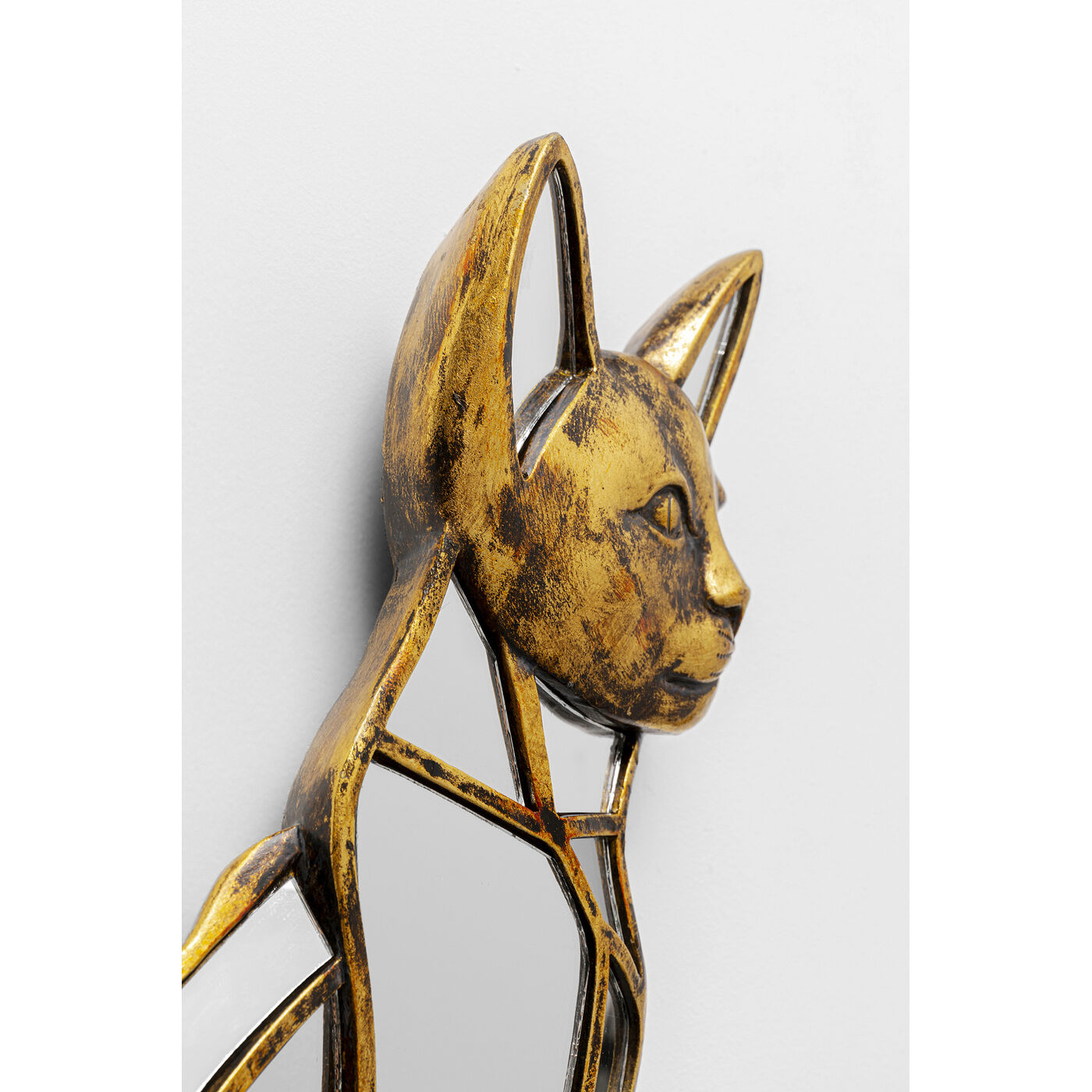 Декор настенный Cat Mirror 38cm KARE 56982