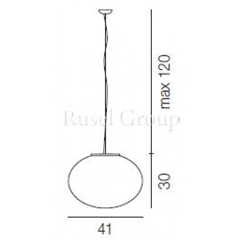 Подвесной светильник Vistosi LUCCIOLA SP M