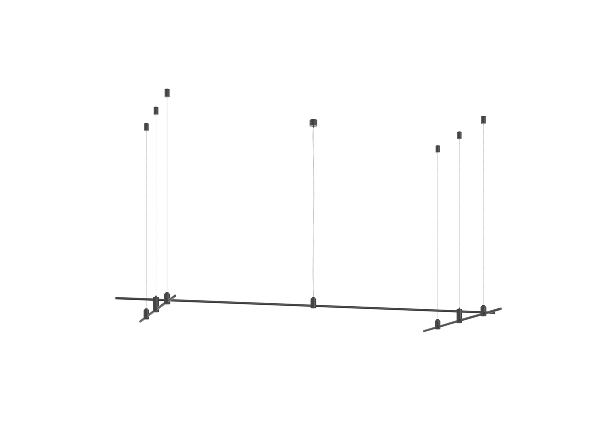 Основание Donolux DL20225L2000x1L1000x2C Black