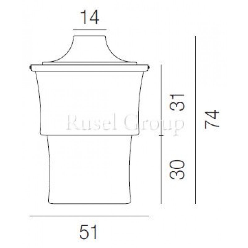 Потолочный светильник Vistosi PAGODA PL 51 2
