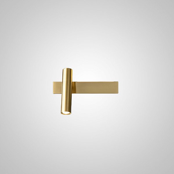 Настенный светильник JENIUS L25 Brass Left by ImperiumLoft