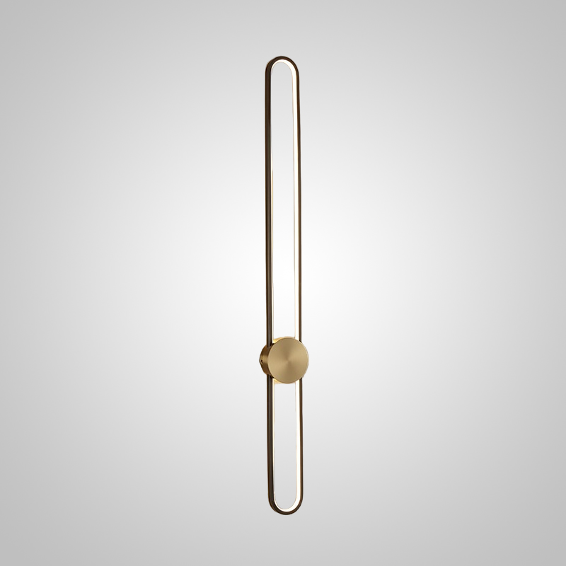 Настенный светильник HEIDY L H120 Black Brass by ImperiumLoft