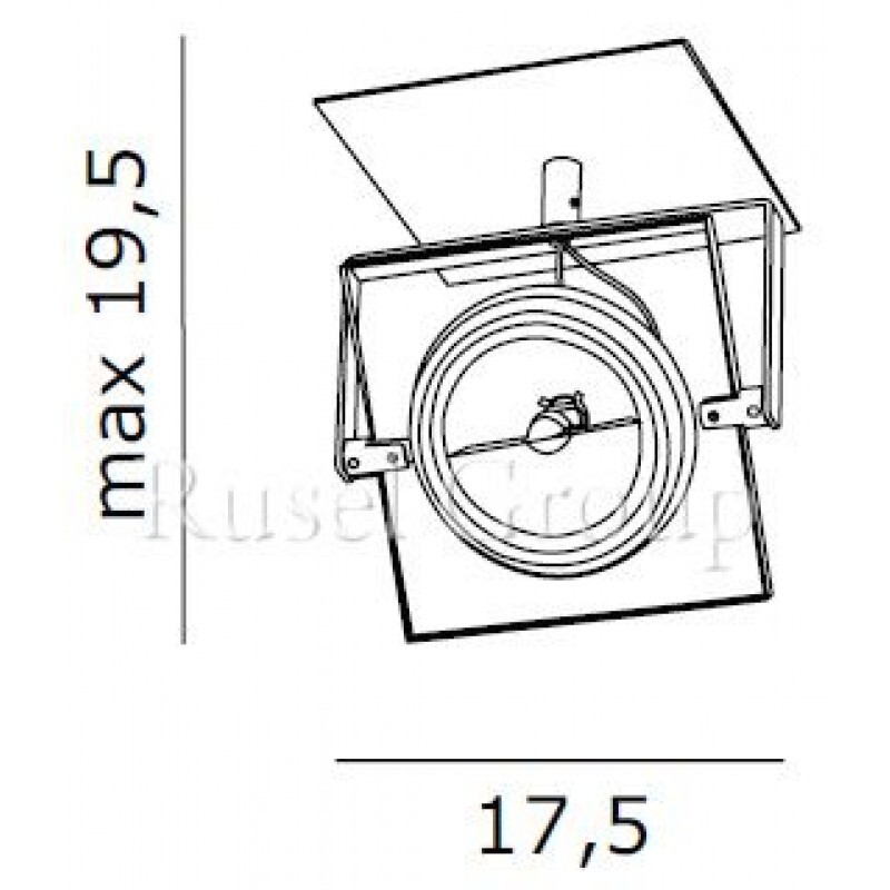 Встраиваемый светильник de MAJO SAN SIRO F