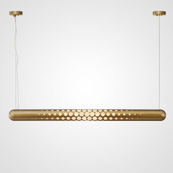 Светильник подвесной, реечный HETTA Матовое золото by ImperiumLoft