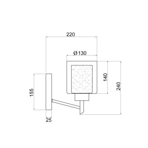 Бра Vele Luce VL1425W01