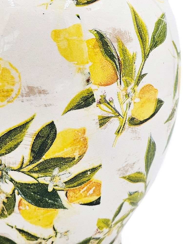 Ваза с лимонами Glasar C5615