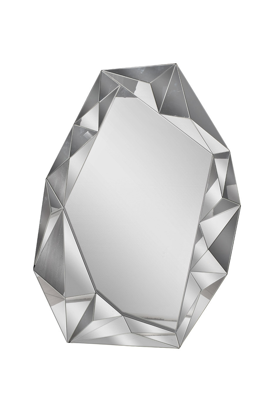 Зеркало в объемной раме абстрактной формы Garda Decor 19-OA-9104