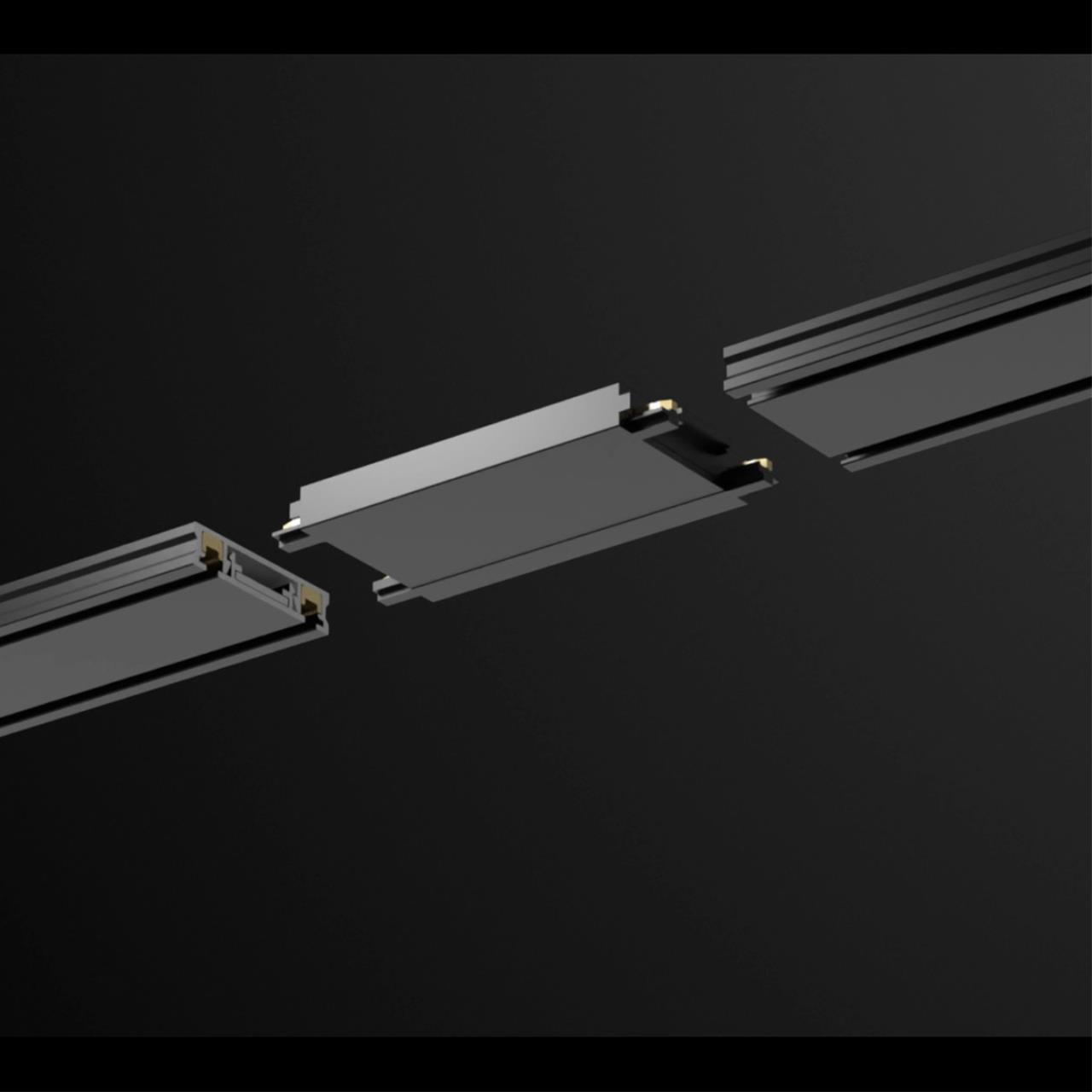 Соединитель с токопроводом прямой для низковольтного шинопровода Novotech 135216