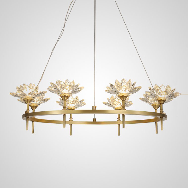 Подвесная Люстра Lotos D80 8 Lamps By Imperiumloft