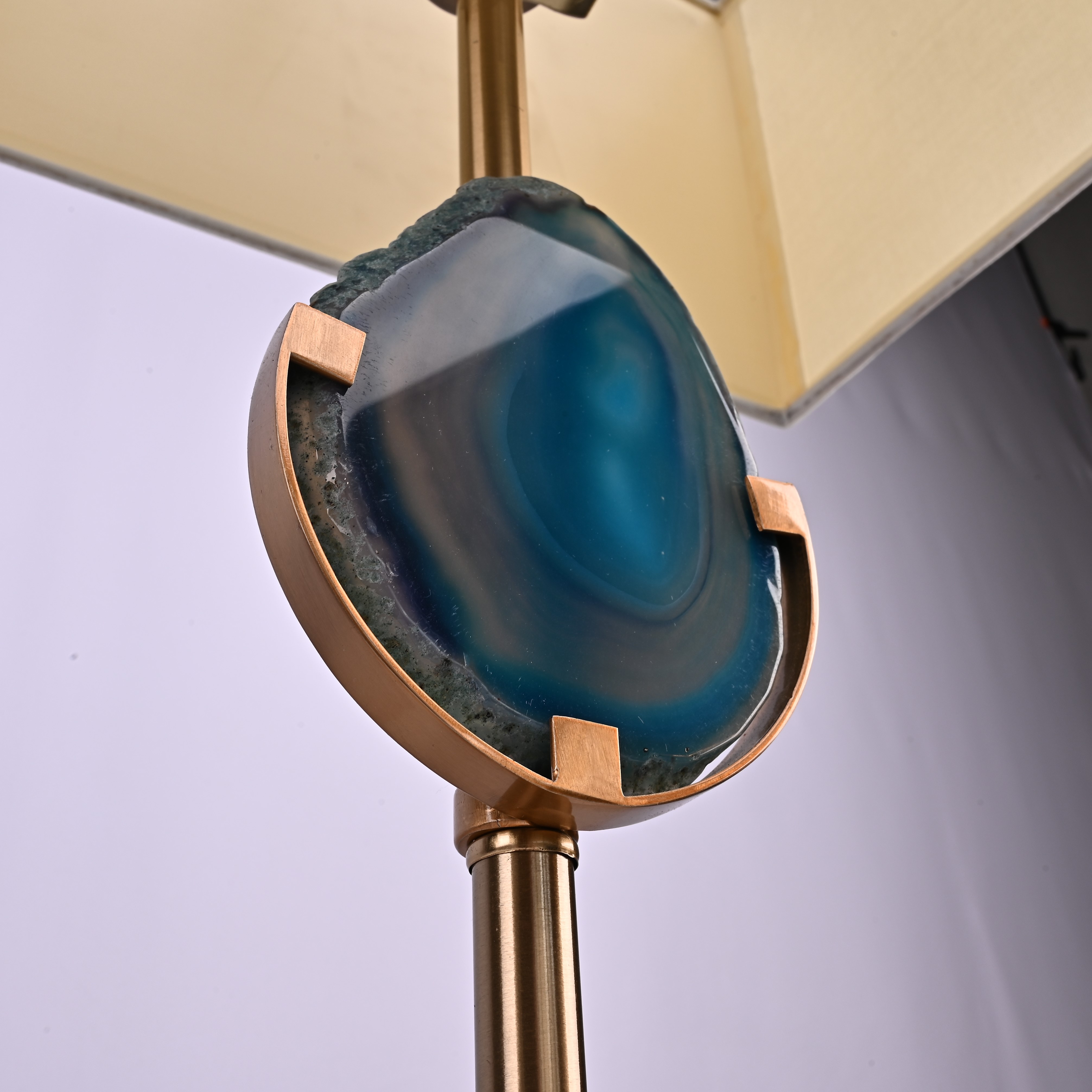Настольная Лампа Blue Agate Table Lamp By Imperiumloft