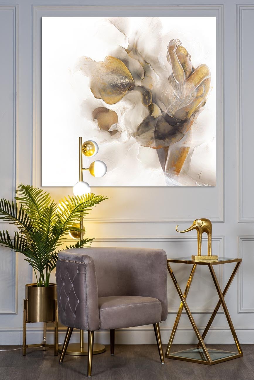 Холст "Песня поющего цветка" Garda Decor 54STR-AQUARELLE6