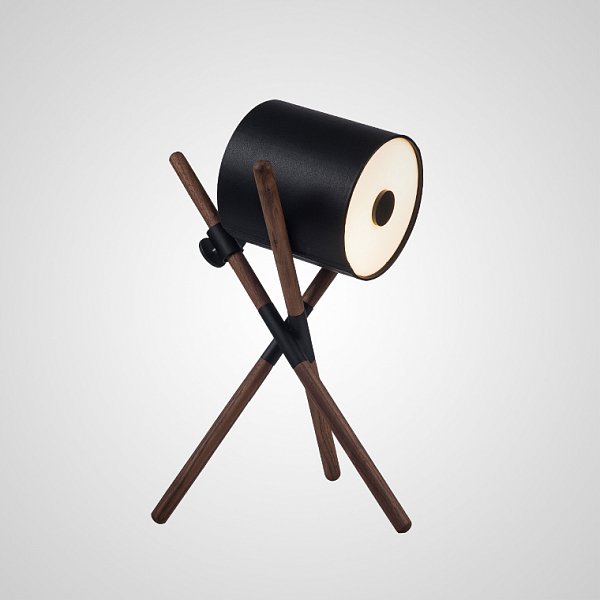 Настольная лампа SHIFT LAMP Dark Brown Black by ImperiumLoft
