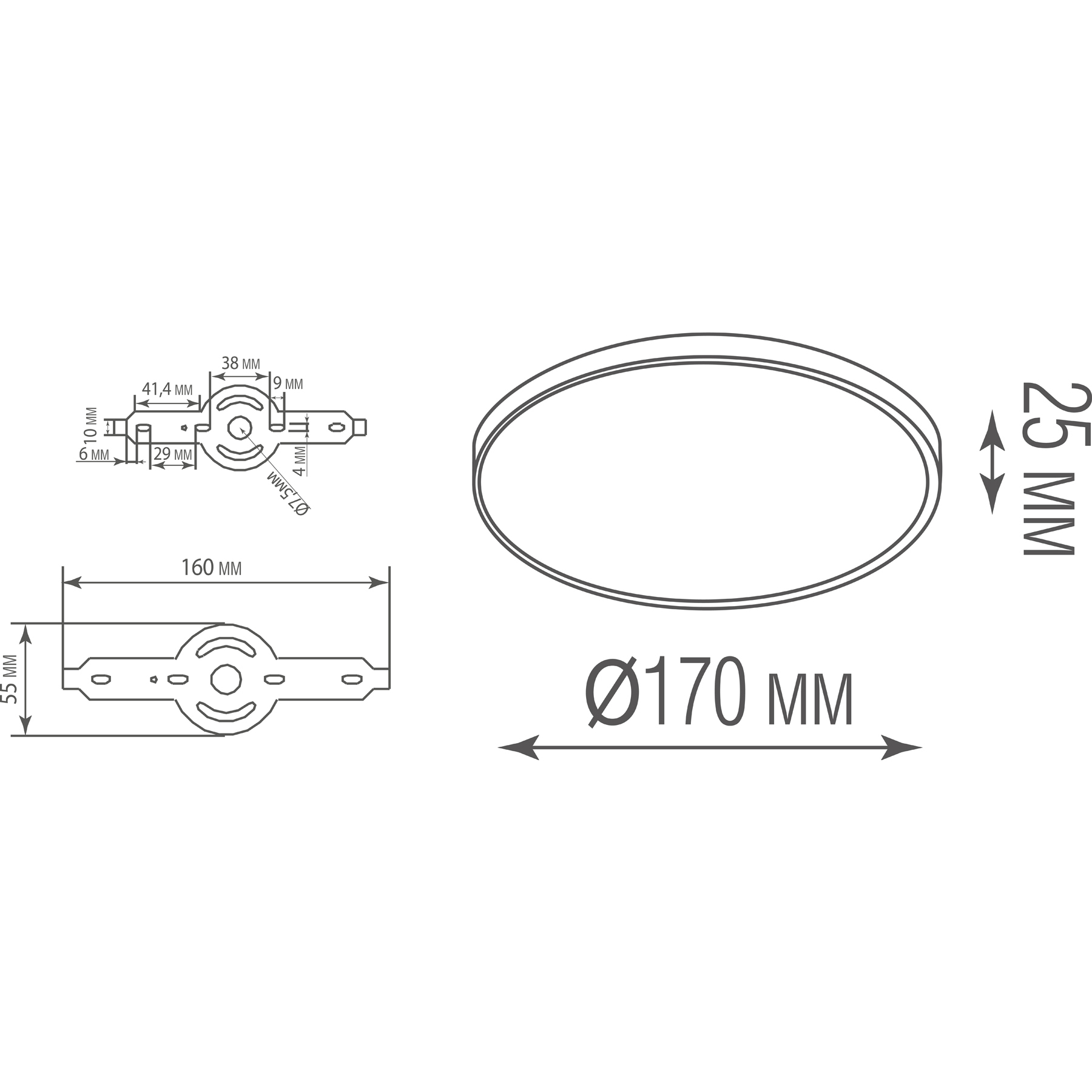 Накладной светодиодный светильник Donolux DL20171R12W1W