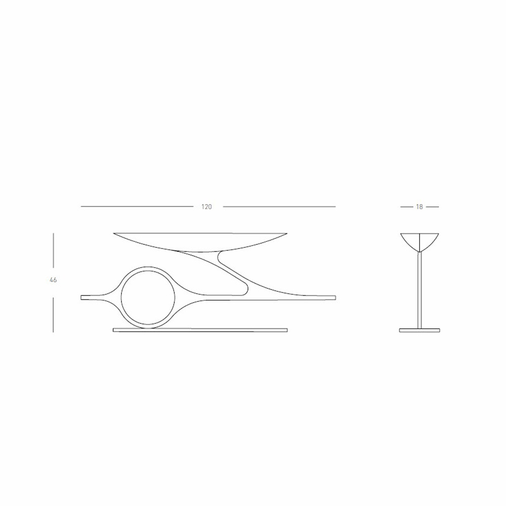 Ваза Agrippa ANDROMEDA FRUIT BOWL