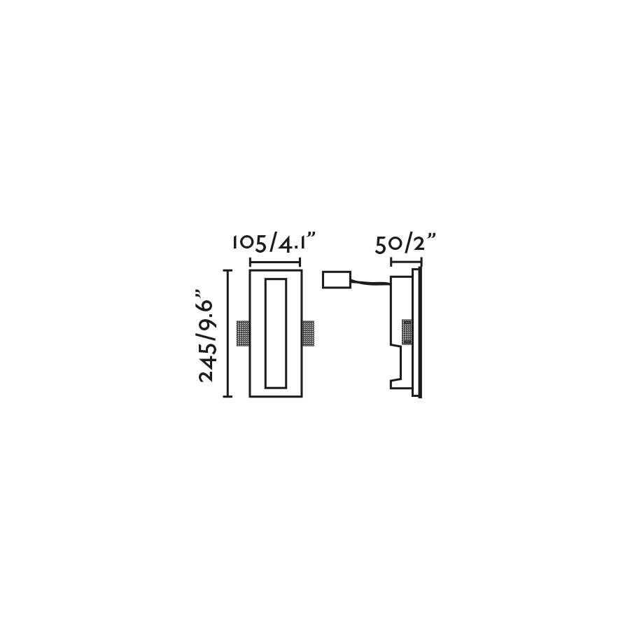 PLAS-4 Светильник встраиваемый белый 3W 2700K Faro